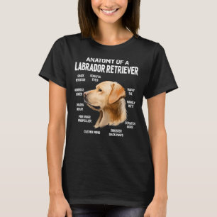 Camiseta Perros 365 Anatomía De Un Perro Recuperador De Lab