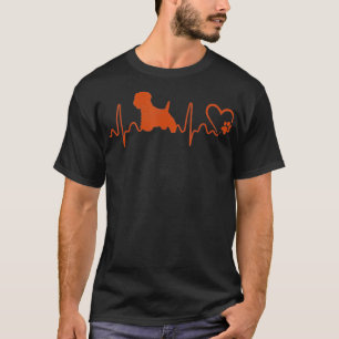 Camiseta Perros 365 Heartbeat Salvamento Animal de Perro Oc