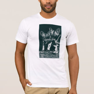 Camiseta Perros Africano-Salvajes