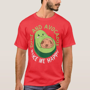 Camiseta Perros Aguacates Y Aguacate Dogocado