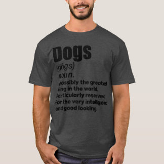 Camiseta Perros amante de mascotas definición de regalos Pe