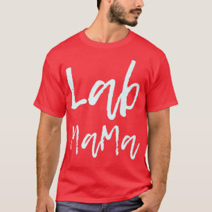 Camiseta Perros amantes de los perros Lab Mama Labrador Rec