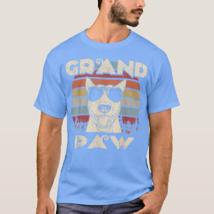 Camiseta Perros amantes del Grand Paw Bull Terrier retro vi