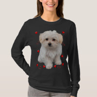 Perros amantes del perro de Malta Diseño de cachor