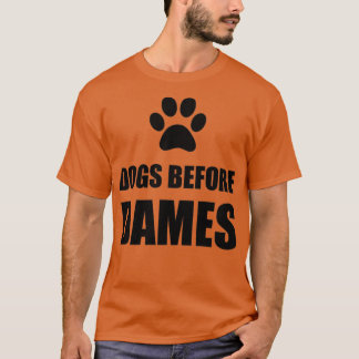 Camiseta Perros antes de Dames Gracioso