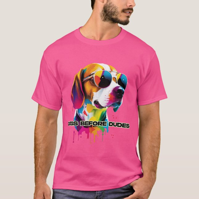 Camiseta PERROS ANTES DE DUDES Tee (Anverso)