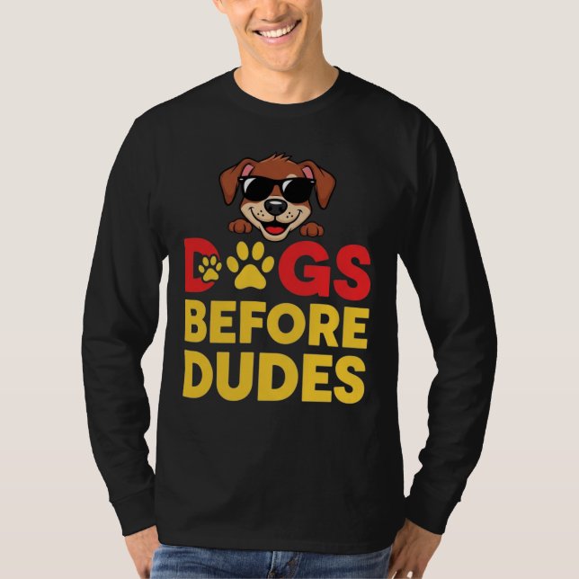 Camiseta Perros Antes que Tipos (Anverso)