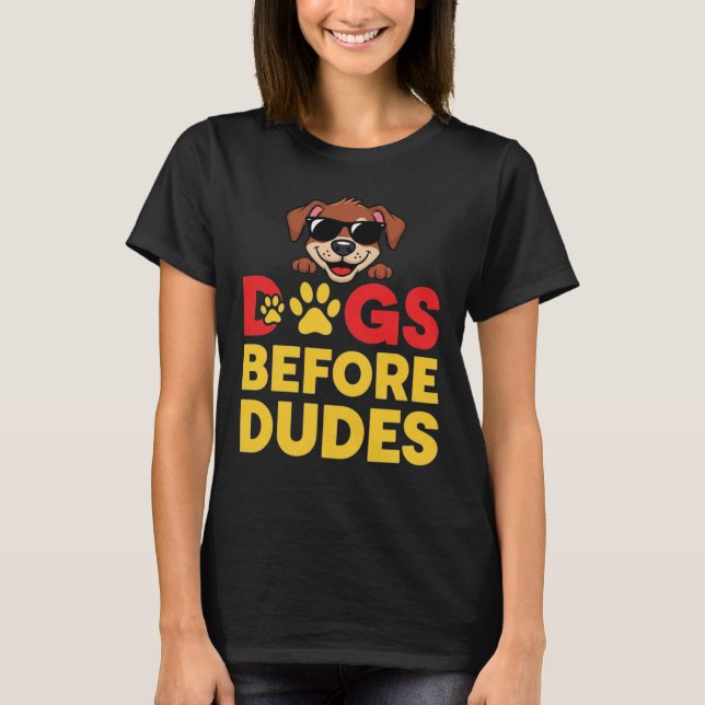 Camiseta Perros Antes que Tipos (Anverso)