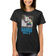 Perros blancos para Harris Walz