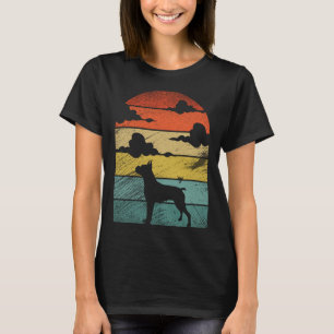 Camiseta Perros boxer retro vintage y animalitos lindos