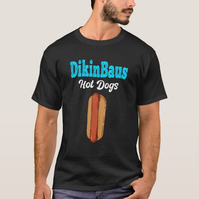 Camiseta Perros calientes de DikinBaus (Anverso)