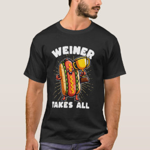 Camiseta Perros calientes divertidos y Weiner de salchicha 