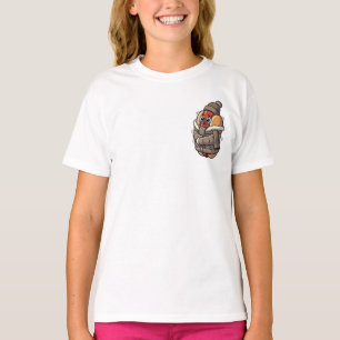 Camiseta Perros Calientes Temblorosos de Invierno para Niño