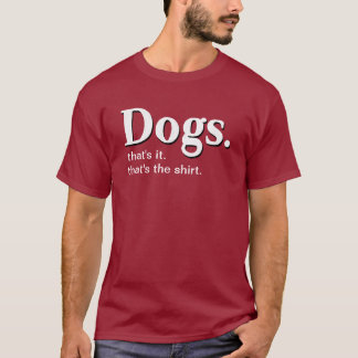 Camiseta Perros.camiseta