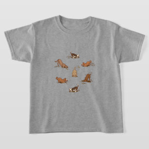 Camiseta Perros cavadores sucios - en vacaciones en la play
