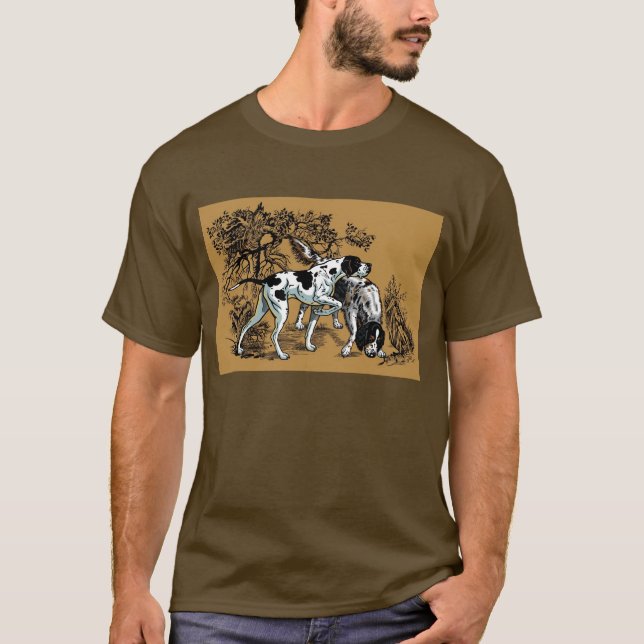 Camiseta perros cazadores (Anverso)