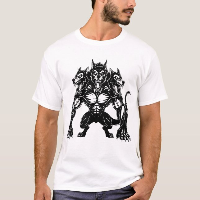 Camiseta Perros Cerbero (Anverso)