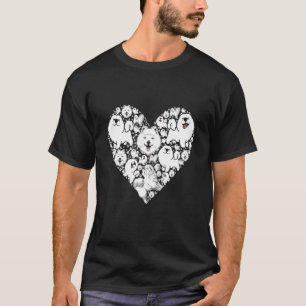 Camiseta Perros Como Perro Samoyano