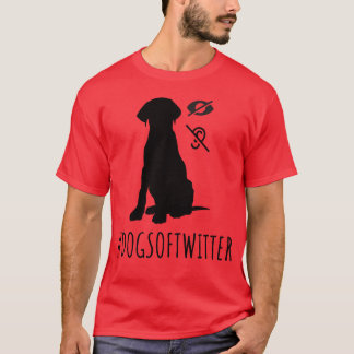 Camiseta Perros con desafíos ciegos y sordos 1 retro LSBNBT