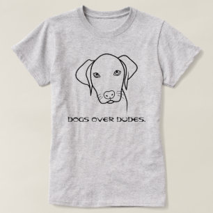 Camiseta Perros con dudes Weimaraner
