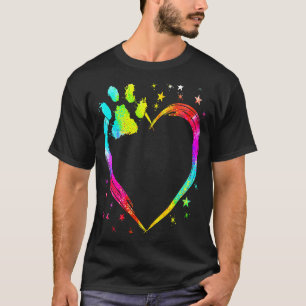 Camiseta Perros con trazo cardíaco y dueños de perros adorn