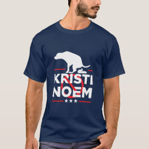 Camiseta Perros contra Kristi Noem