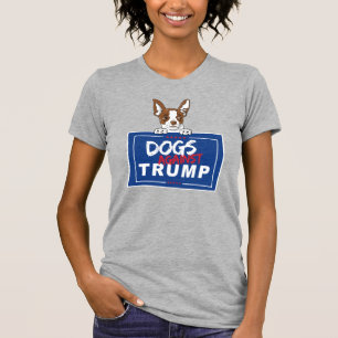 CAMISETA PERROS CONTRA TRUMP