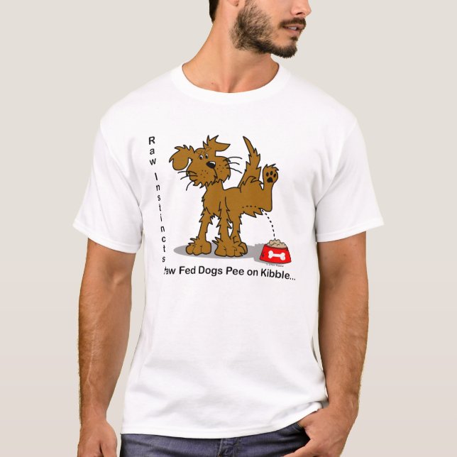 Camiseta Perros crudos de FED (Anverso)