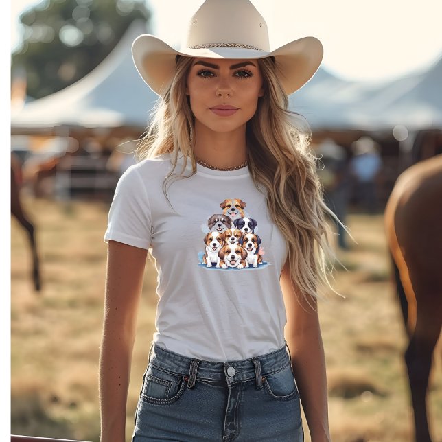 Camiseta Perros Cute (Subido por el creador)