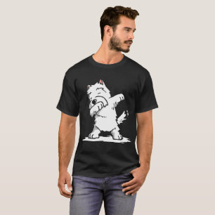 Camiseta Perros Dabbing occidentales