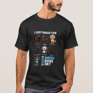 Camiseta Perros de agua de dibujos animados
