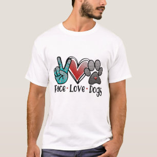 CAMISETA PERROS DE AMOR DE LA PAZ