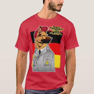 Camiseta Perros De Bundeswehr Alemán
