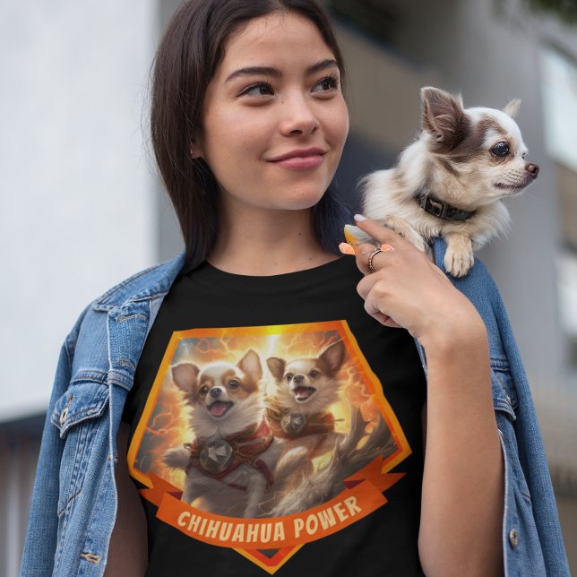 Camiseta Perros de Chihuahua: el poder de Chihuahua (Subido por el creador)