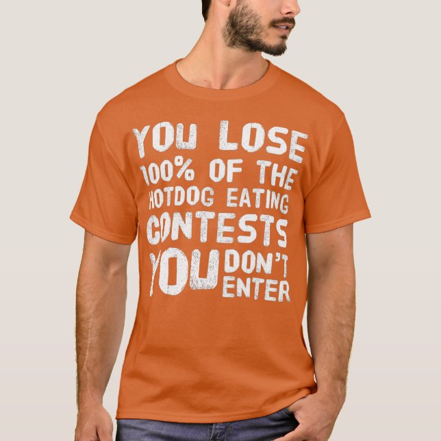 Camiseta Perros de comida divertidos (Anverso)