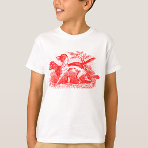 Camiseta Perros de época