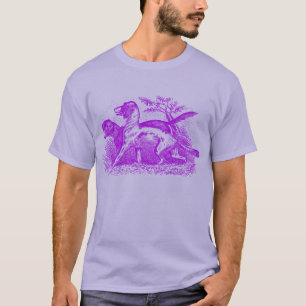 Camiseta Perros de época
