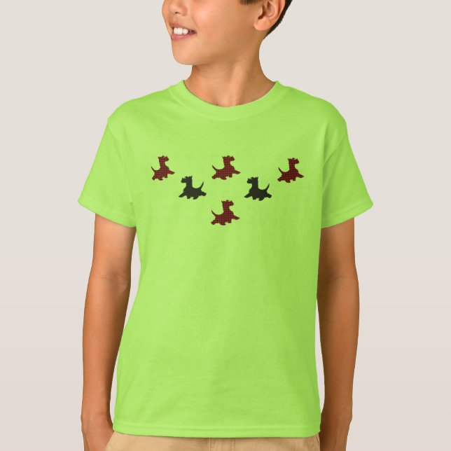 Camiseta Perros de Escocia (Anverso)