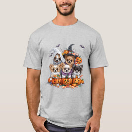 Camiseta Perros de Halloween Chihuahua