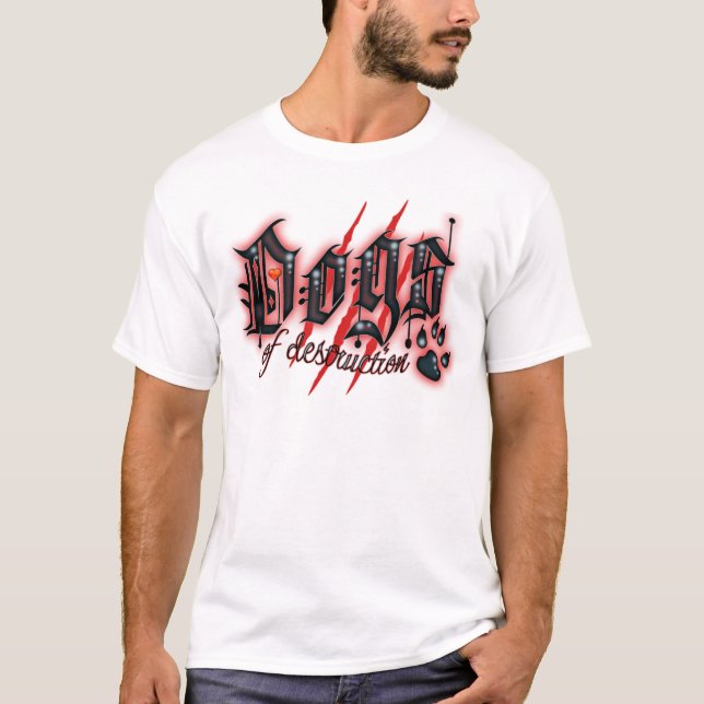 Camiseta Perros de la destrucción (Anverso)