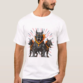 Camiseta Perros De La Guardia Enérgica - ¡Desaten Su Poder!