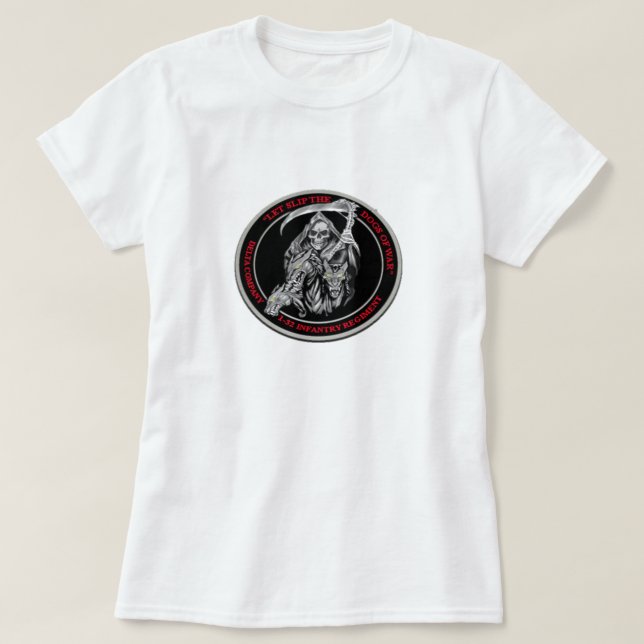 Camiseta Perros de la guerra 1-32 (Diseño del anverso)
