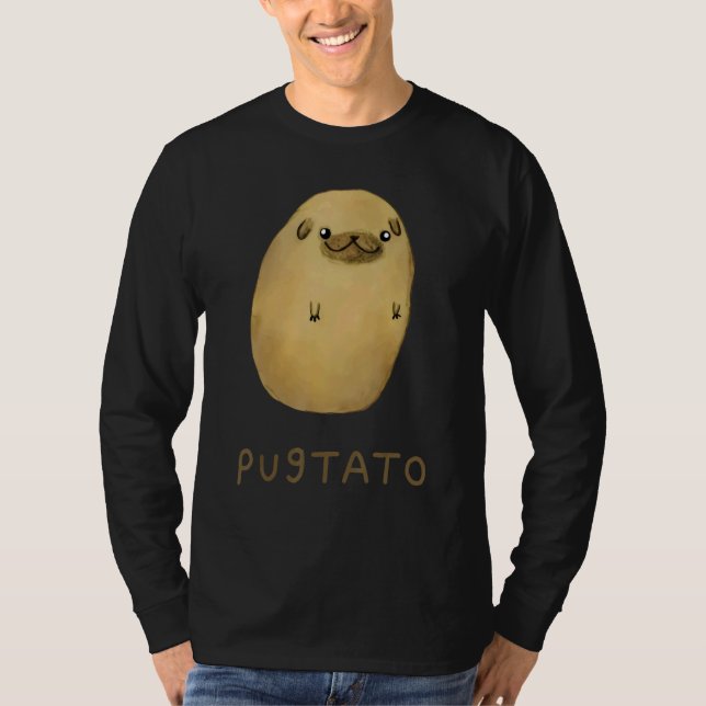 Camiseta Perros de la patata de Pugtato (Anverso)