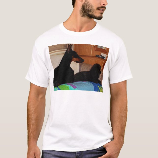Camiseta Perros de los amigos de la mamá (Anverso)