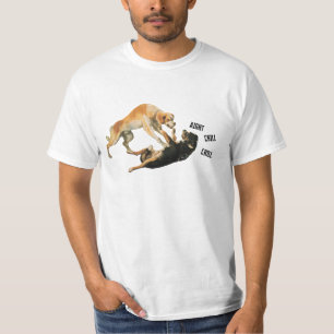 Camiseta Perros de manejo de la ira, Aight chill