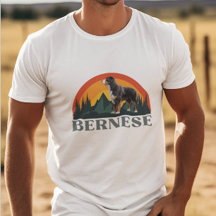 Camiseta Perros de montaña de Berna Regalo Perros Retro Ama