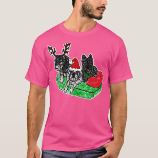 Camiseta Perros de Navidad