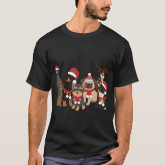 Camiseta Perros de Navidad, Amante de Perros, Amante de Nav