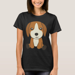 Camiseta Perros De Perro Beagle Cuppy Cute Para Niños