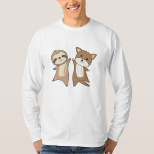 Camiseta Perros de perros espumosos aman a los niños